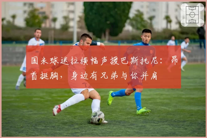 国米球迷拉横幅声援巴斯托尼：昂首挺胸，身边有兄弟与你并肩