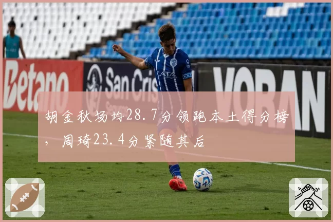 胡金秋场均28.7分领跑本土得分榜,周琦23.4分紧随其后
