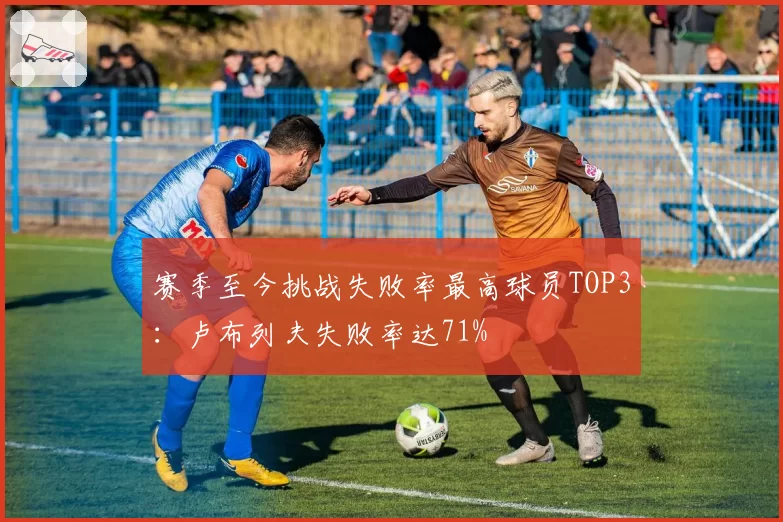赛季至今挑战失败率最高球员TOP3：卢布列夫失败率达71%